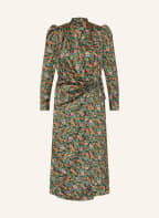 SANDRO Wickelkleid, Farbe: GRÜN/ ORANGE/ ROSA (Bild 1)
