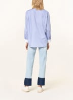 SANDRO Hemdbluse , Farbe: HELLBLAU/ WEISS (Bild 1)