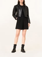 ba&sh Lederjacke NELIO PERFECTO , Farbe: SCHWARZ (Bild 1)