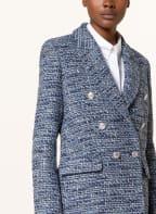 maje Bouclé-Blazer VOLLY mit Glitzergarn, Farbe: BLAU/ HELLBLAU/ DUNKELBLAU (Bild 1)