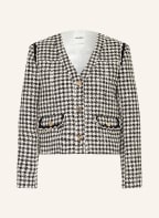 SANDRO Kastenjacke, Farbe: SCHWARZ/ WEISS (Bild 1)