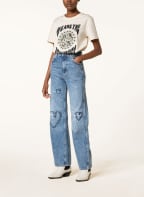 SANDRO Straight Jeans mit Stickereien , Farbe: 4785 BLUE JEAN (Bild 1)