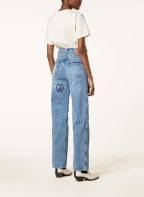 SANDRO Straight Jeans mit Stickereien , Farbe: 4785 BLUE JEAN (Bild 1)