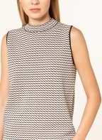 someday Stricktop TIAMU, Farbe: SCHWARZ/ WEISS/ BEIGE (Bild 1)