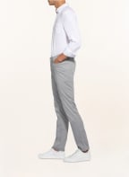 BRAX Trousers CADIZ straight fit, Color: GRAY/ WHITE (Image 1)