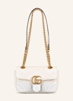 GUCCI Umhängetasche GG MARMONT MINI, Farbe: MYSTIC WHITE (Bild 1)