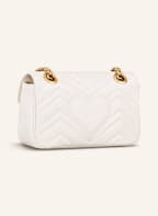 GUCCI Umhängetasche GG MARMONT MINI, Farbe: MYSTIC WHITE (Bild 1)