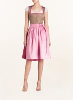 BERWIN & WOLFF Dirndl, Farbe: TAUPE/ FUCHSIA (Bild 1)