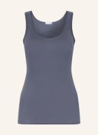 HANRO Top COTTON SEAMLESS, Farbe: BLAUGRAU (Bild 1)