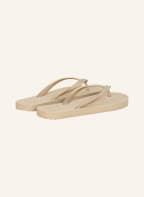 flip*flop Zehentrenner ORIGINALS METALLIC, Farbe: HELLBRAUN (Bild 1)