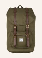 Herschel Backpack LITTLE AMERICA 25 l with laptop compartment, Color: OLIVE (Image 1)