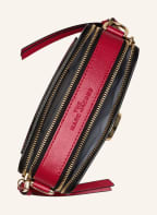 MARC JACOBS Saffiano-Umhängetasche SNAPSHOT, Farbe: ECRU/ ROT/ BLAU (Bild 1)