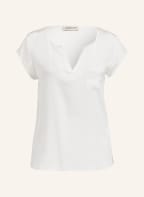 REPEAT Blusenshirt aus Seide, Farbe: CREME (Bild 1)