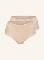 SCHIESSER 2er-Pack Panties MODAL ESSENTIALS, Farbe: BEIGE (Bild 1)