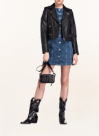 MARC JACOBS Saffiano-Umhängetasche SNAPSHOT, Farbe: SCHWARZ (Bild 1)