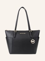 MICHAEL KORS Saffiano shopper JET SET ITEM, Color: BLACK (Image 1)