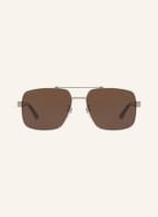 GUCCI Sunglasses GC001245, Color: 4240D1 - SILVER/BROWN (Image 1)