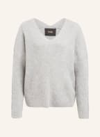 maje Cashmere-Pullover MADINA, Farbe: HELLGRAU MELIERT (Bild 1)
