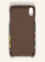 GUCCI Smartphone-Hülle OPHIDIA GG FLORA, Farbe: HELLBRAUN/ GRÜN/ GELB (Bild 1)