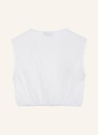 BERWIN & WOLFF Dirndlbluse mit Spitzeneinsatz, Farbe: WEISS (Bild 1)