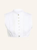 SPORTALM Dirndlbluse mit Spitzenbesatz, Farbe: WEISS (Bild 1)