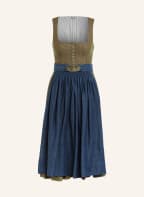 Gottseidank Dirndl, Farbe: GELB/ GRÜN/ BLAU (Bild 1)