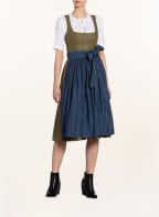 Gottseidank Dirndl, Farbe: GELB/ GRÜN/ BLAU (Bild 1)