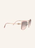 BVLGARI Sunglasses Sunglasses BV6128B with decorative gem trim, Color: 20143B - GOLD/ GRAY GRADIENT (Image 1)