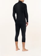 odlo Funktionswäsche-Hose PERFORMANCE WARM ECO mit verkürzter Beinlänge, Farbe: SCHWARZ/ DUNKELGRAU (Bild 1)
