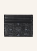 MCM Card holder VISETOS ORIGINAL with gold clip, Color: BLACK (Image 1)