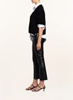SEDUCTIVE 7/8 leggings CINDY in leather look , Color: BLACK (Image 1)