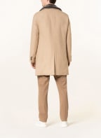 windsor. Wool coat RIVANO with real firm trim, Color: BEIGE (Image 1)
