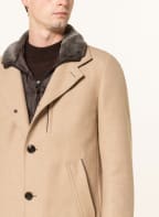 windsor. Wool coat RIVANO with real firm trim, Color: BEIGE (Image 1)
