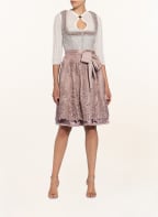 KRÜGER Dirndl DARJANA, Farbe: GRAU/ ROSÉ/ SILBER (Bild 1)