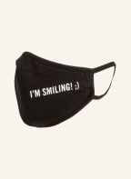 Marc O'Polo Mund- und Nasenmaske I'M SMILING, Farbe: SCHWARZ (Bild 1)