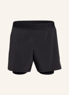 Nike 2-in-1 Shorts YOGA, Farbe: SCHWARZ/ GRAU (Bild 1)