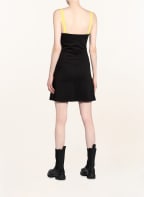 Calvin Klein Jeans Jerseykleid MILANO, Farbe: SCHWARZ/ GELB (Bild 1)