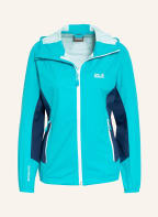 Jack Wolfskin Softshell-Jacke EAGLE PEAK, Farbe: TÜRKIS/ DUNKELBLAU (Bild 1)