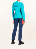 Jack Wolfskin Softshell-Jacke EAGLE PEAK, Farbe: TÜRKIS/ DUNKELBLAU (Bild 1)
