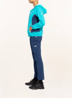 Jack Wolfskin Softshell-Jacke EAGLE PEAK, Farbe: TÜRKIS/ DUNKELBLAU (Bild 1)