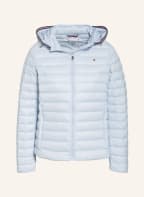 TOMMY HILFIGER Lightweight-Daunenjacke ESSENTIAL mit abnehmbarer Kapuze, Farbe: HELLBLAU (Bild 1)