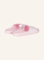 adidas Pantoletten ADILETTE AQUA, Farbe: ROSA/ WEISS (Bild 1)