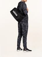 adidas Sporttasche LINEAR DUFFLE S, Farbe: SCHWARZ/ WEISS (Bild 1)