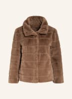 monari Kunstpelz-Jacke, Farbe: BEIGE (Bild 1)