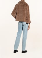monari Kunstpelz-Jacke, Farbe: BEIGE (Bild 1)