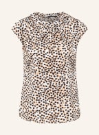 comma Blusenshirt , Farbe: WEISS/ CAMEL/ SCHWARZ (Bild 1)