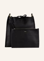 abro Hobo-Bag RAQUEL mit Pouch, Farbe: SCHWARZ (Bild 1)