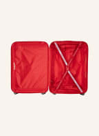 TITAN Trolley VFB SPOTLIGHT FLASH M Größe: 67 cm, 69 l, Farbe: WEISS/ ROT (Bild 1)