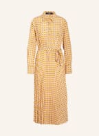 STEFFEN SCHRAUT Plisseekleid, Farbe: NUDE/ DUNKELGELB/ BRAUN (Bild 1)