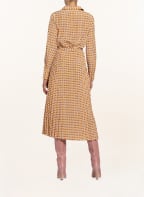 STEFFEN SCHRAUT Plisseekleid, Farbe: NUDE/ DUNKELGELB/ BRAUN (Bild 1)